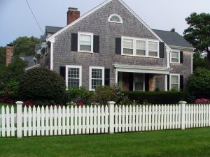 Plymouth Spaced Picket Fence Cape Cod Fence Company with regard to size 1280 X 960