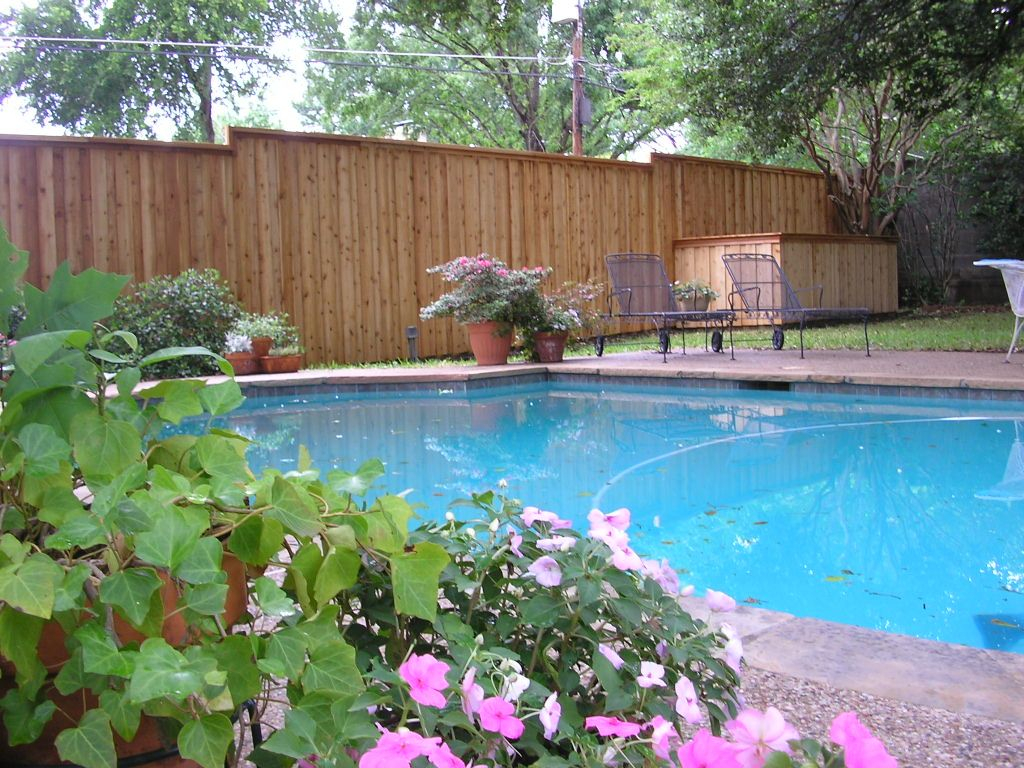 Pool With Privacy Fence Swimming Pool Fence Options And with regard to sizing 1024 X 768
