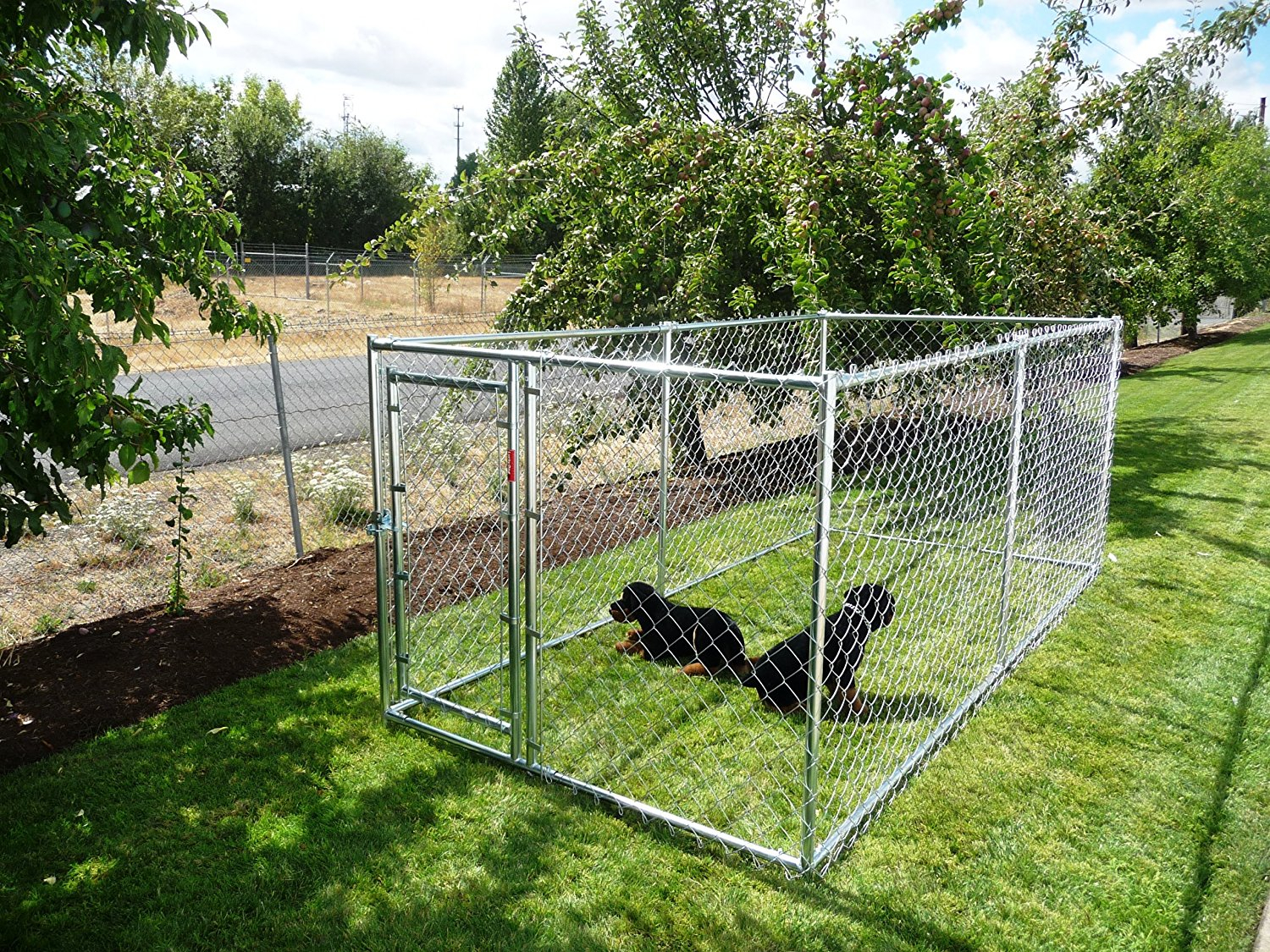 Portable Chain Link Fence For Dogs Ideal Height Of Chain Link regarding sizing 1500 X 1125