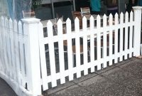 Portable Plastic Picket Fencing Fences Design intended for dimensions 1600 X 1118
