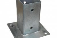 Post Base Plate Hot Dip Galvanized 71 X 71 Mm with regard to sizing 1100 X 1100