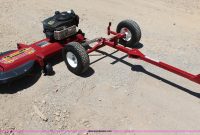 Postmaster Tow Mower And Fence Post Trimmer Item X9305 S within dimensions 2048 X 1000