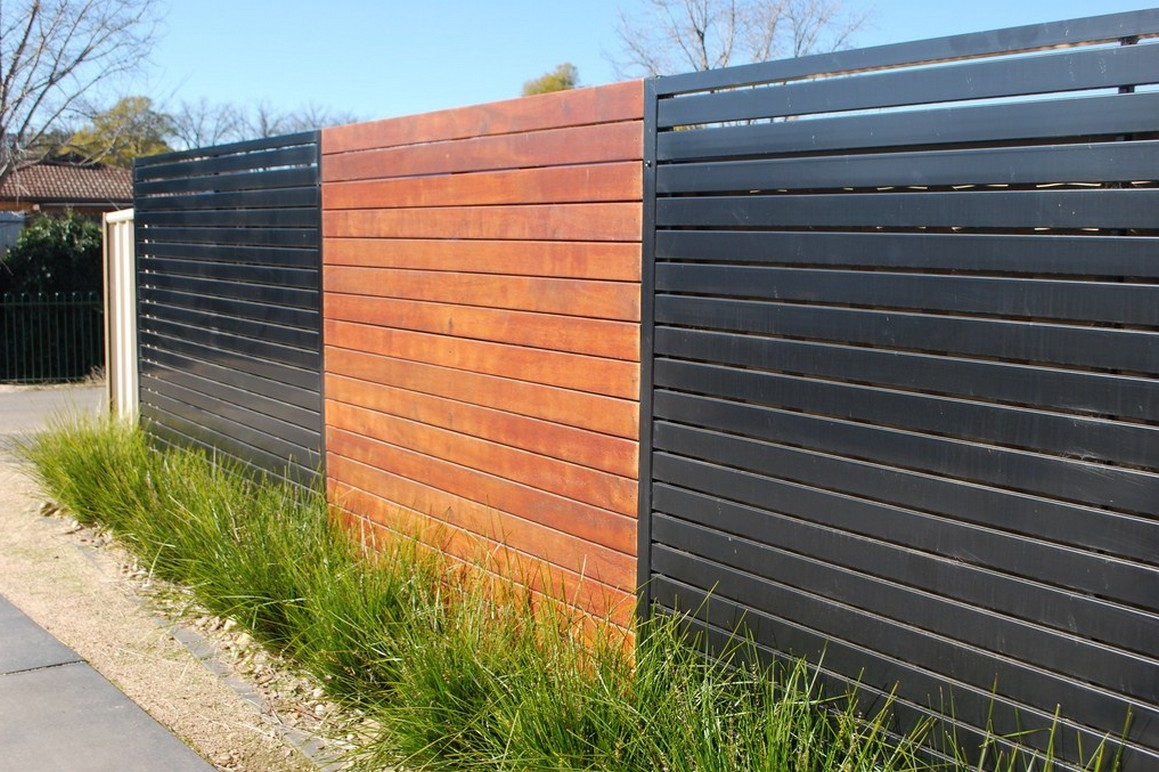 Powder Coated Aluminum Fence Multifencing Newcastle throughout measurements 1159 X 772