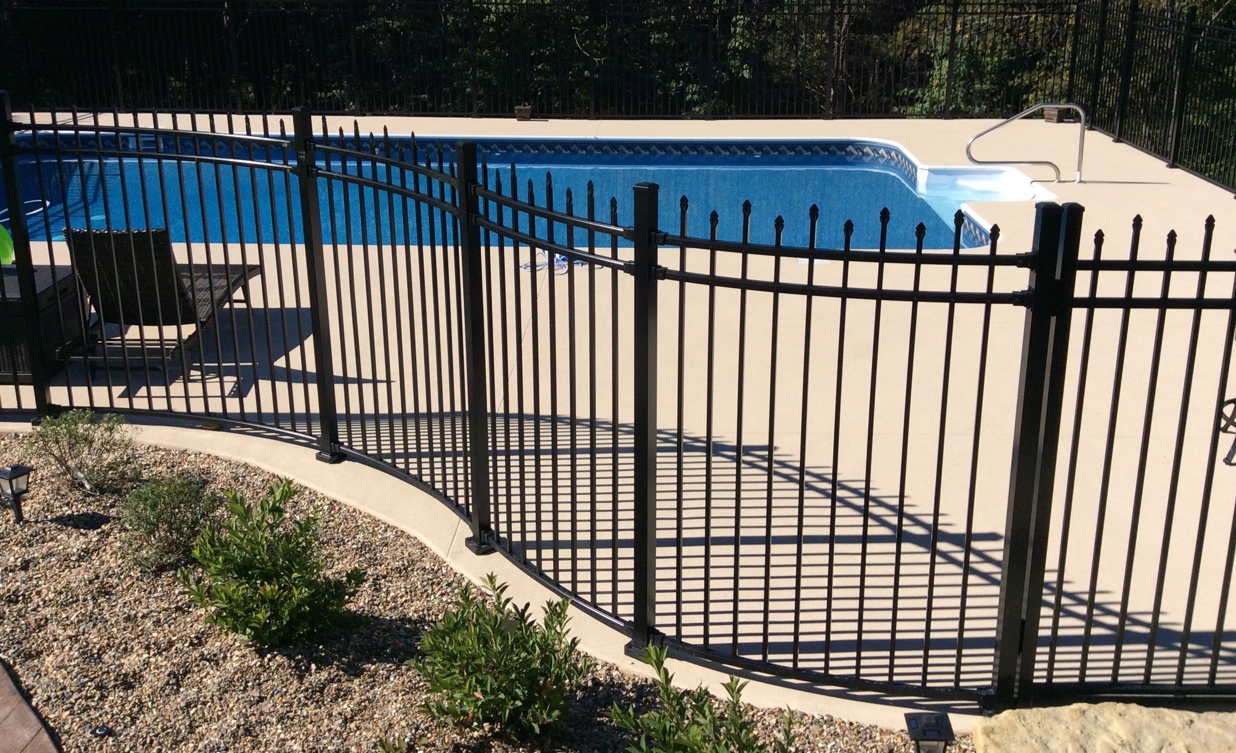 Powder Coating The Solution To Rust Ornaco Fence throughout proportions 2462 X 1499