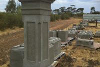 Precast Fence Pillars Columns Sandstone Texture Doorswindows inside measurements 1000 X 1000