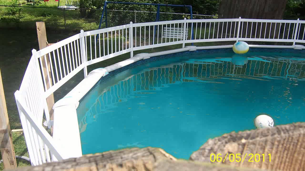 Premium Guard Above Ground Swimming Pool Safety Fence Kit C 2 Spans pertaining to size 1280 X 720