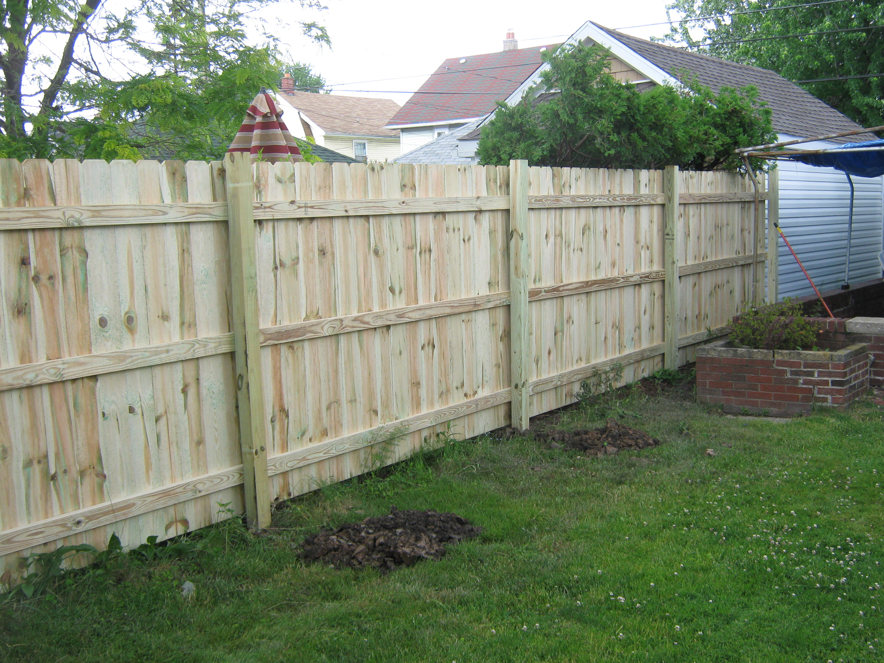 Pressure Treated Sadler Fence And Staining Llc in proportions 3072 X 2304