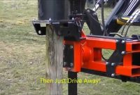 Protech P220 Front Mounted Post Driver On Tractor And Telehandler intended for dimensions 1280 X 720