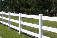 Pvc 3 Rail Horse Fencing Easy To Erect Requires Little Maintenance inside proportions 1200 X 1200