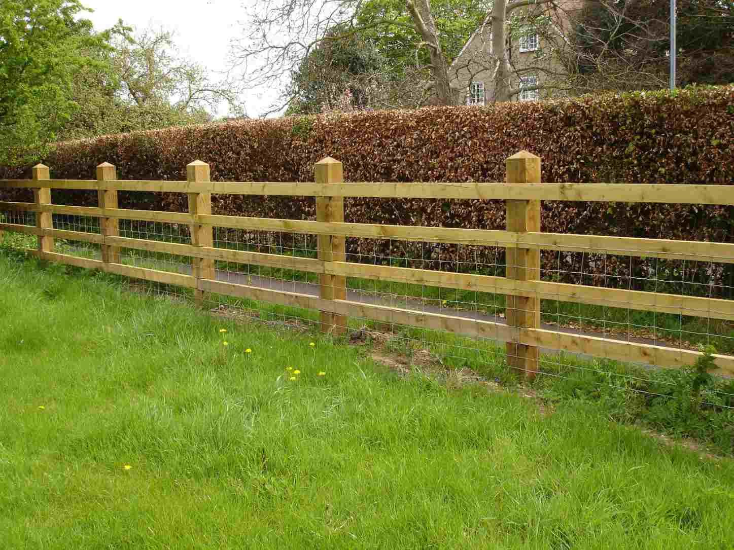 Rail Fence Post Rail Paddock Fencing And Field Gates in measurements 1447 X 1085