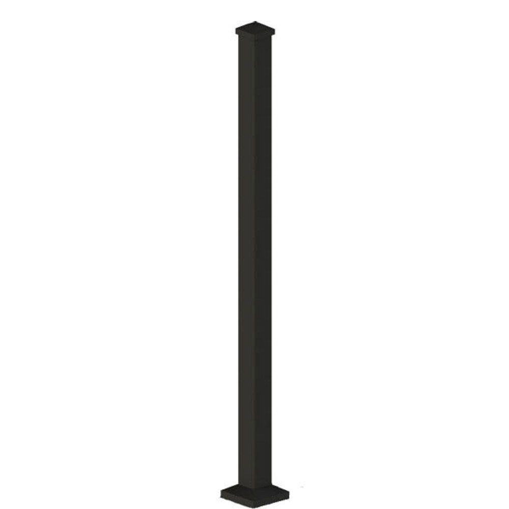 Rdi 4 In X 4 In X 3 67100 Ft Black Metal Railing Iron Fence Post pertaining to measurements 1000 X 1000