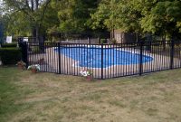 Regis Aluminum Fence Secures Ny Pool Poly Enterprises throughout size 1024 X 768