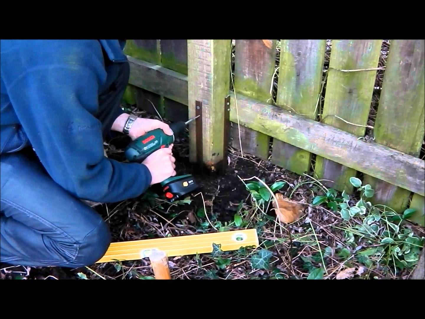 Repair Broken Timber Fence Posts Quick And Easy With Post Buddy pertaining to proportions 1440 X 1080