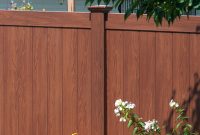 Rosewood Wood Grain Illusions Pvc Vinyl Privacy Fence Illusions pertaining to measurements 1000 X 1000
