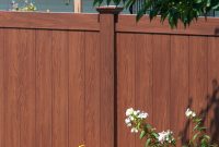 Rosewood Wood Grain Illusions Pvc Vinyl Privacy Fence Illusions with regard to measurements 1000 X 1000