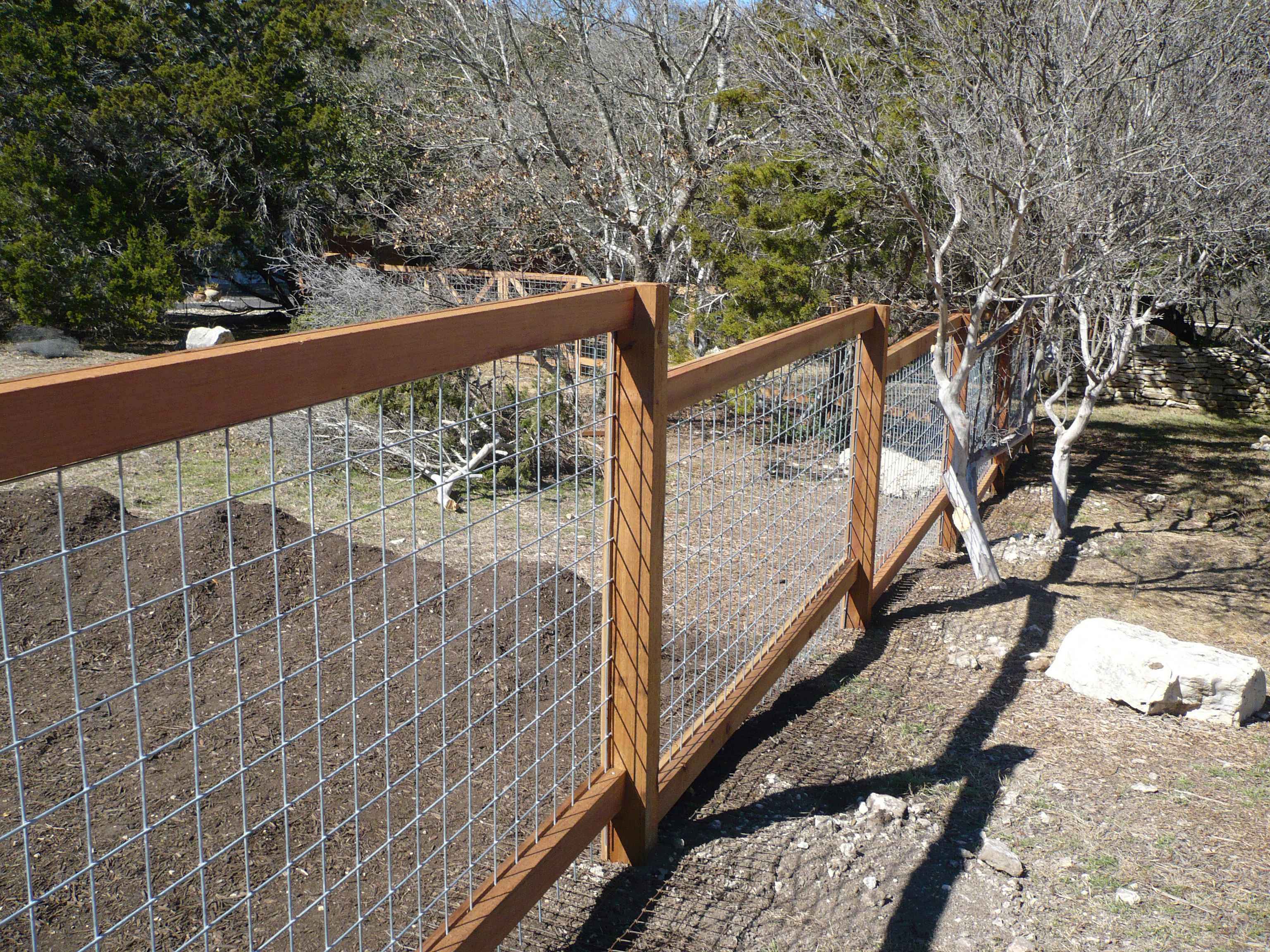 San Antonio Fence Contractor Wood Fences San Antonio Commercial with regard to measurements 3072 X 2304