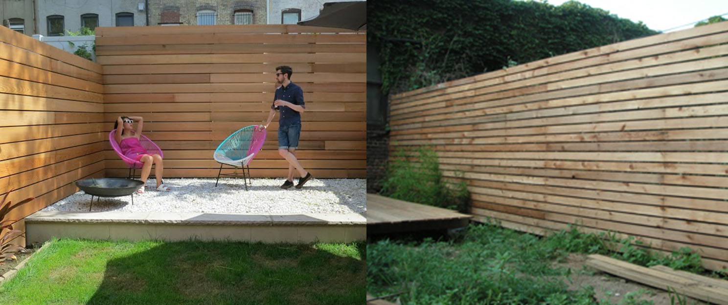 Send Us Pictures Of Your Horizontal Fence Design Brownstoner inside dimensions 1488 X 625