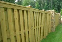 Shadow Box Fence With Trimmed Top I Am Completely In Love With This pertaining to proportions 2592 X 1944