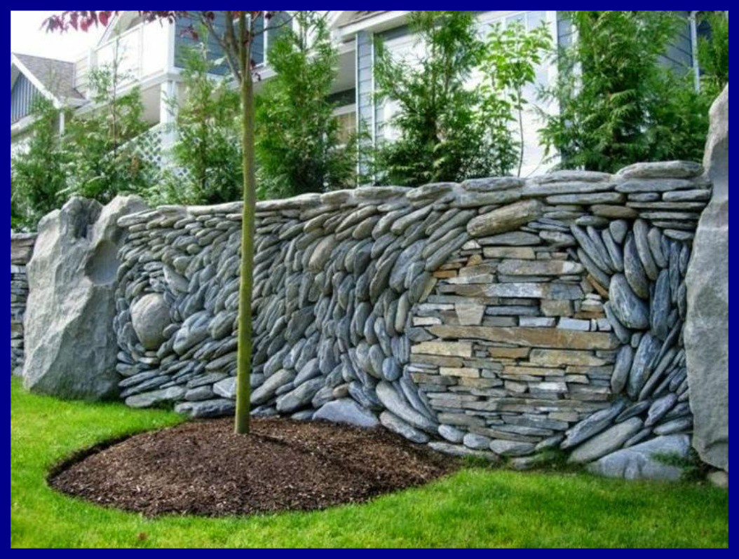 Shocking Natural Fence For Large Yards Design Idea And Style Privacy intended for sizing 1054 X 798