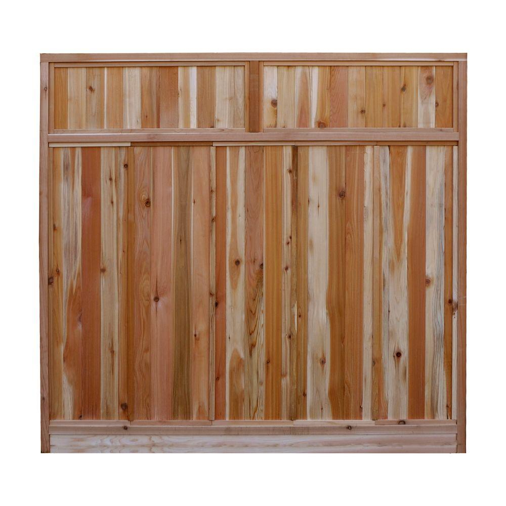 Signature Development 6 Ft H X 6 Ft W Western Red Cedar Solid pertaining to sizing 1000 X 1000