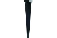 Simpson Strong Tie 12 Gauge Black Powder Coated E Z Spike Fpbs44 in measurements 1000 X 1000