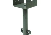 Simpson Strong Tie 4 In X 4 In 12 Gauge Elevated Post Base Epb44 pertaining to size 1000 X 1000