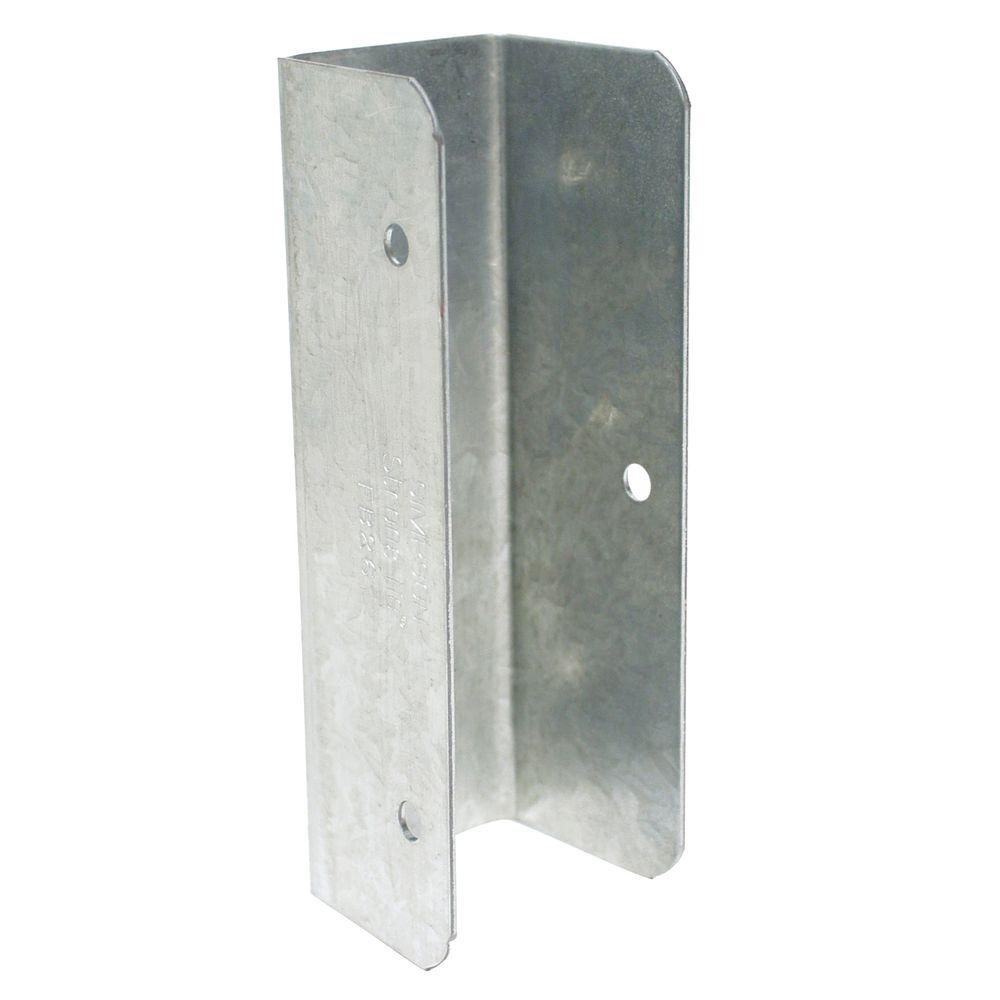 Simpson Strong Tie Fb26 2 In X 6 In 18 Gauge Fence Bracket Fb26 for dimensions 1000 X 1000