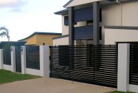 Sliding Gate Pedestrian Gate And Fence Panels Concrete Fence intended for dimensions 1997 X 1061