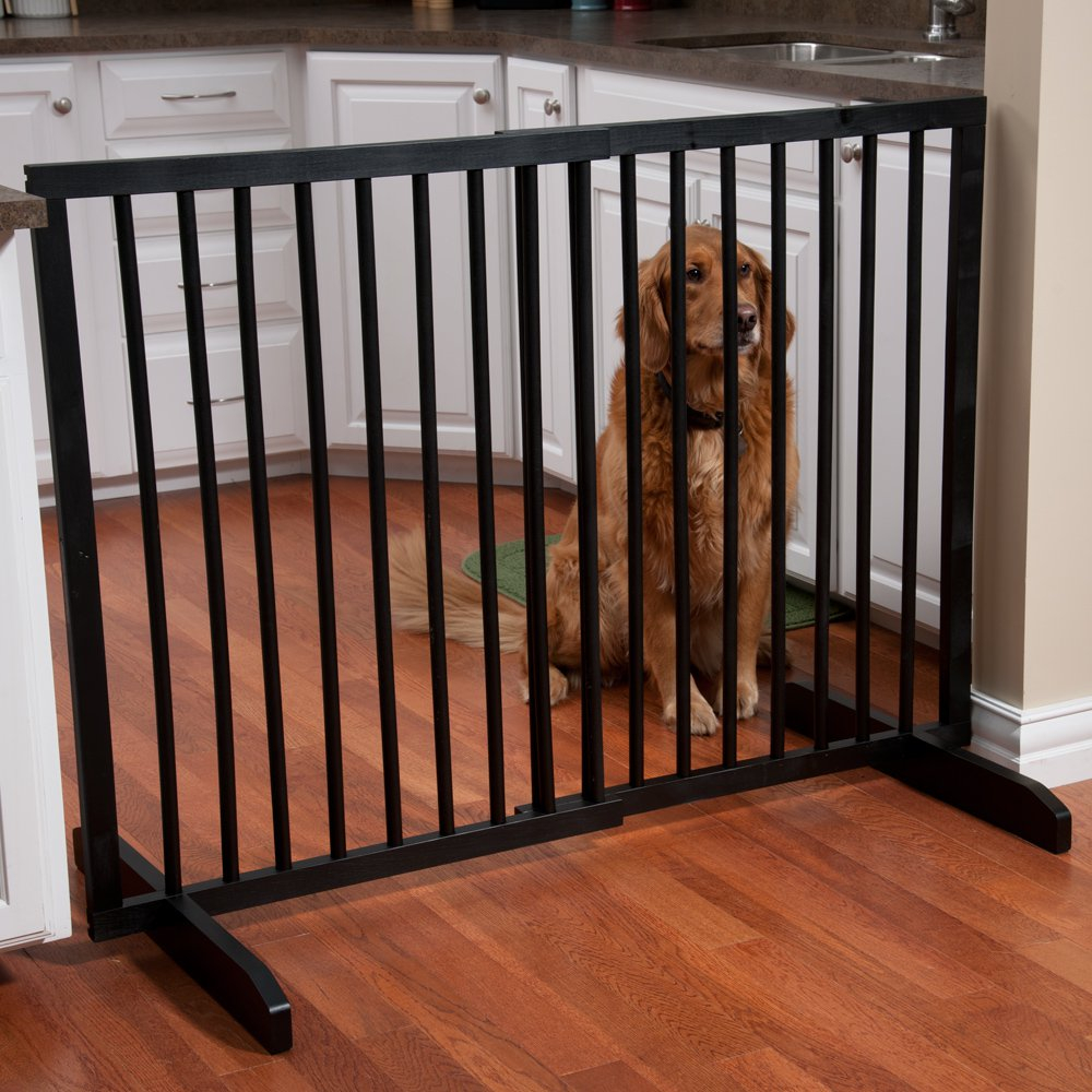 Защита от собак. Савик перегородка-калитка Dog Barrier Gate Outdoor, 62-102 см, высота 95 см. Ограждение для собак в квартиру. Перегородка для собак. Загородка для собак в квартиру.