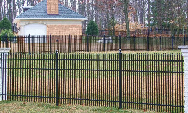 42 Black Aluminum Fencing • Fence Ideas Site