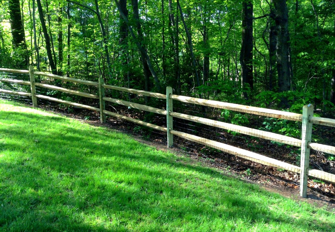 Split Rail Fence With Wood Gate Split Rail Fence Ideas Designs pertaining to sizing 1375 X 952