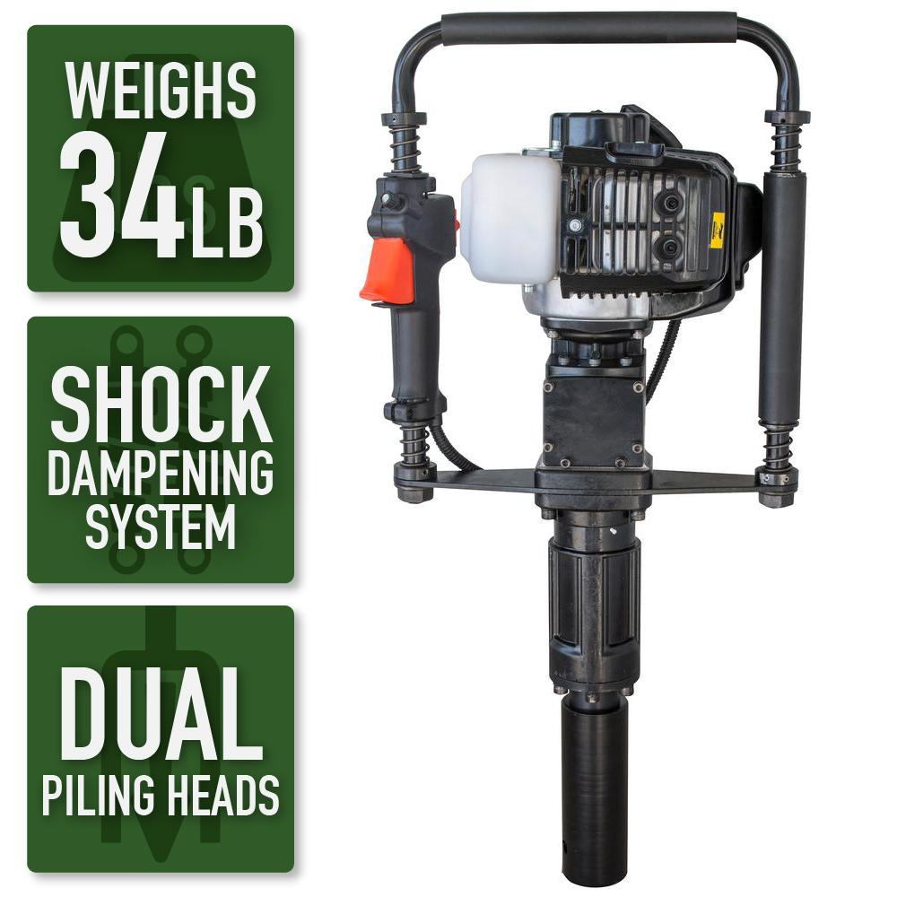 Sportsman Earth Series 327cc Gas Powered T Post Driver 802412 The inside sizing 1000 X 1000