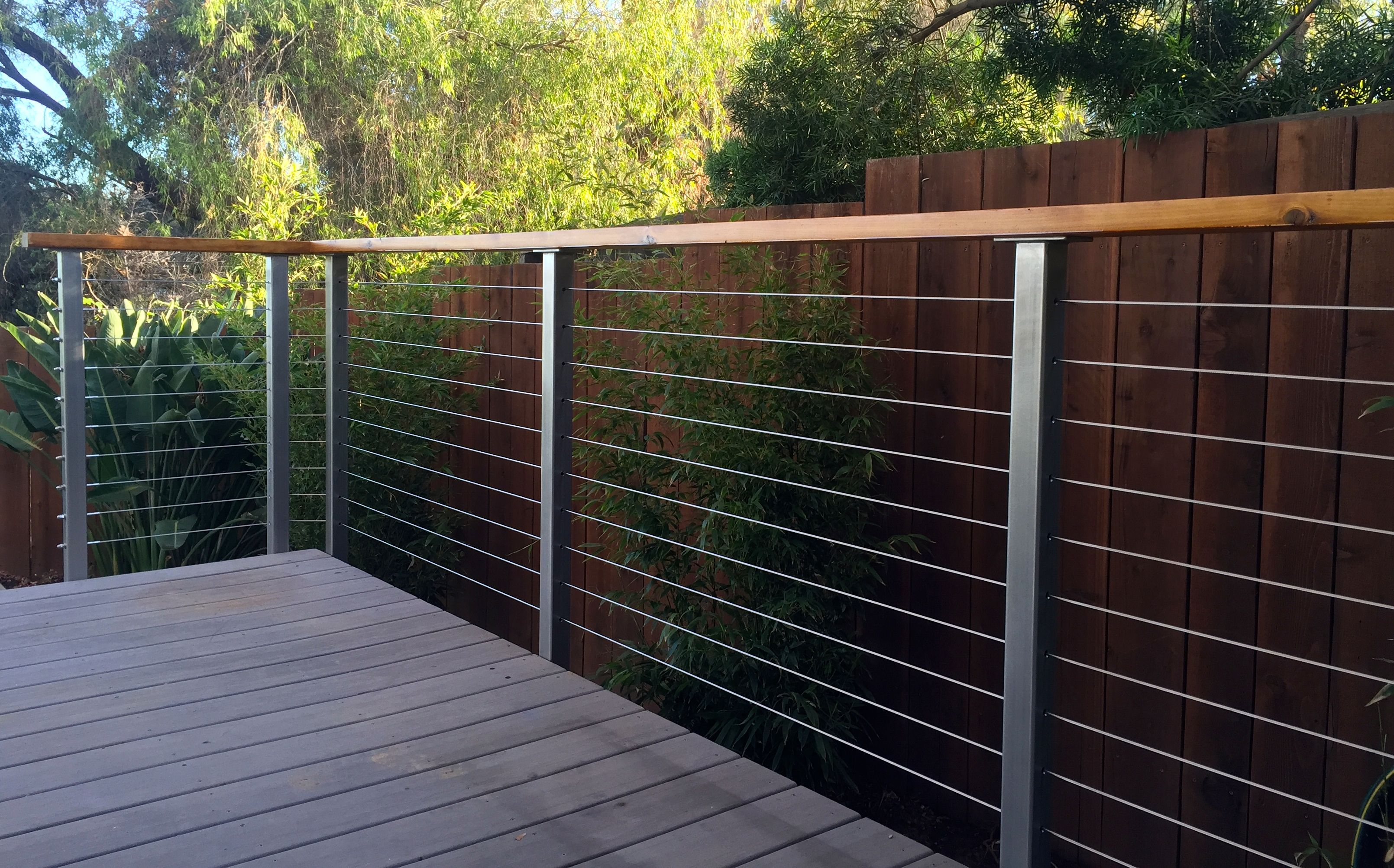 Stainless Steel Deck Railing Posts Are A Durable And Low Maintenance within dimensions 3219 X 2006