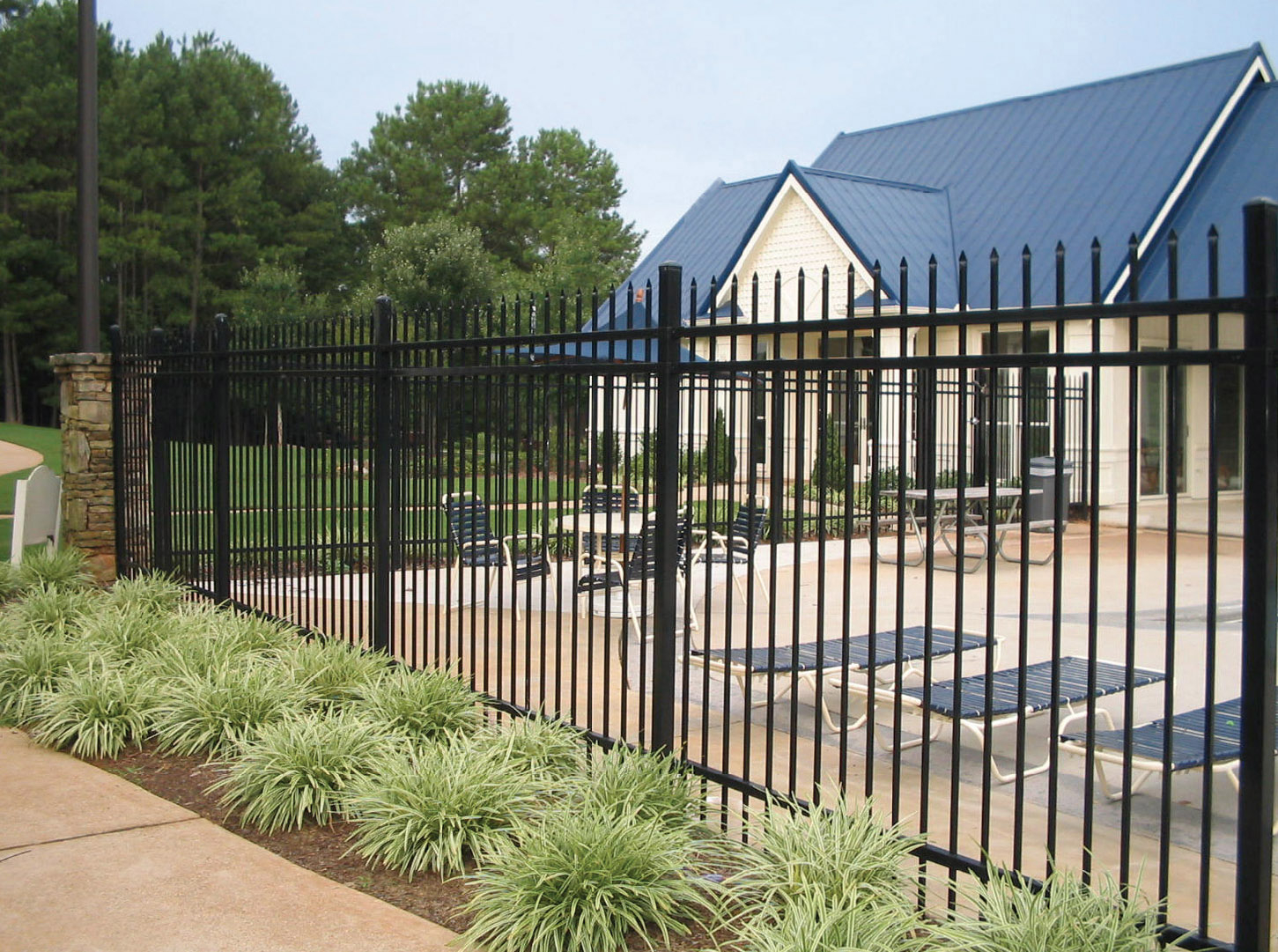 Steel Fence Panels Design Design Ideas Install Steel Fence pertaining to size 1451 X 1081