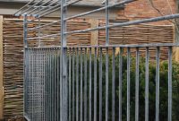 Steel Fence With A Shelf Top From Branch Fences Gates Screens for proportions 1944 X 2896