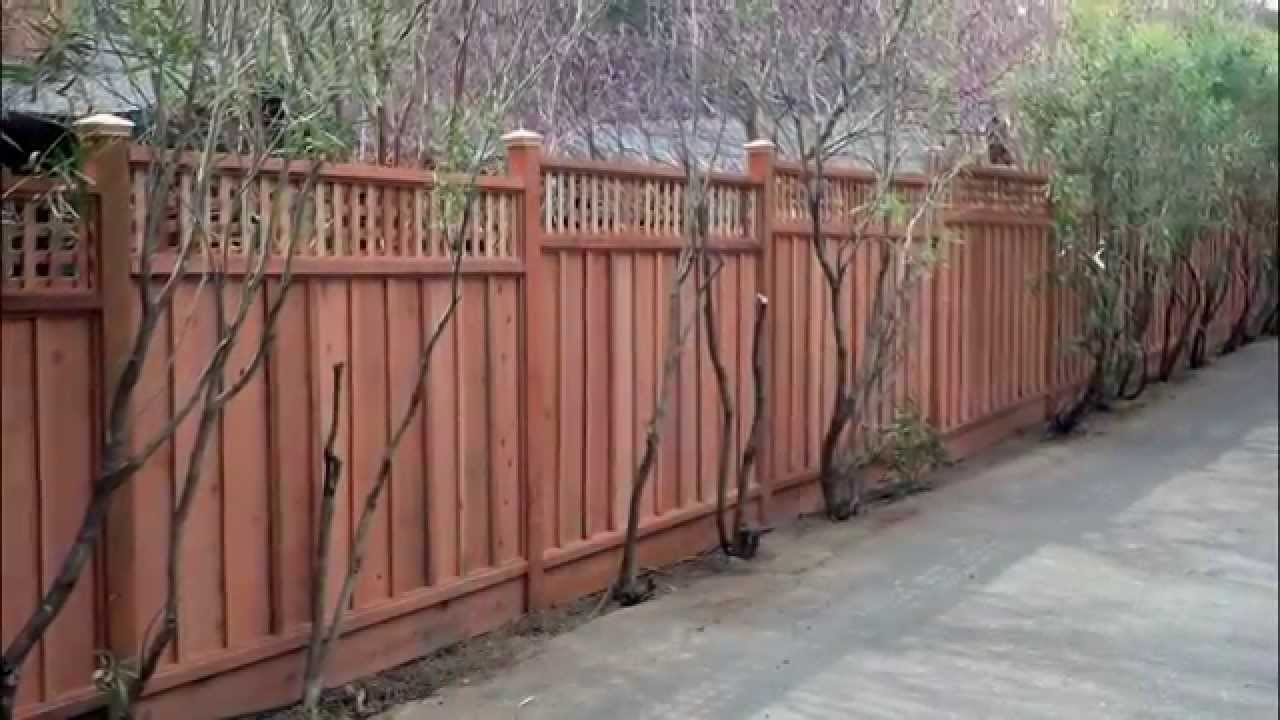 Steves Handyman Service Redwood Fence Project San Anselmo Ca intended for sizing 1280 X 720