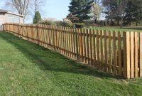 Strauss Fence Company Cedar Wood Picket Fence in measurements 1400 X 933