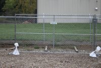 Strauss Fence Company New Concord Ohio Temporary Chain Link Fence with regard to size 1400 X 933