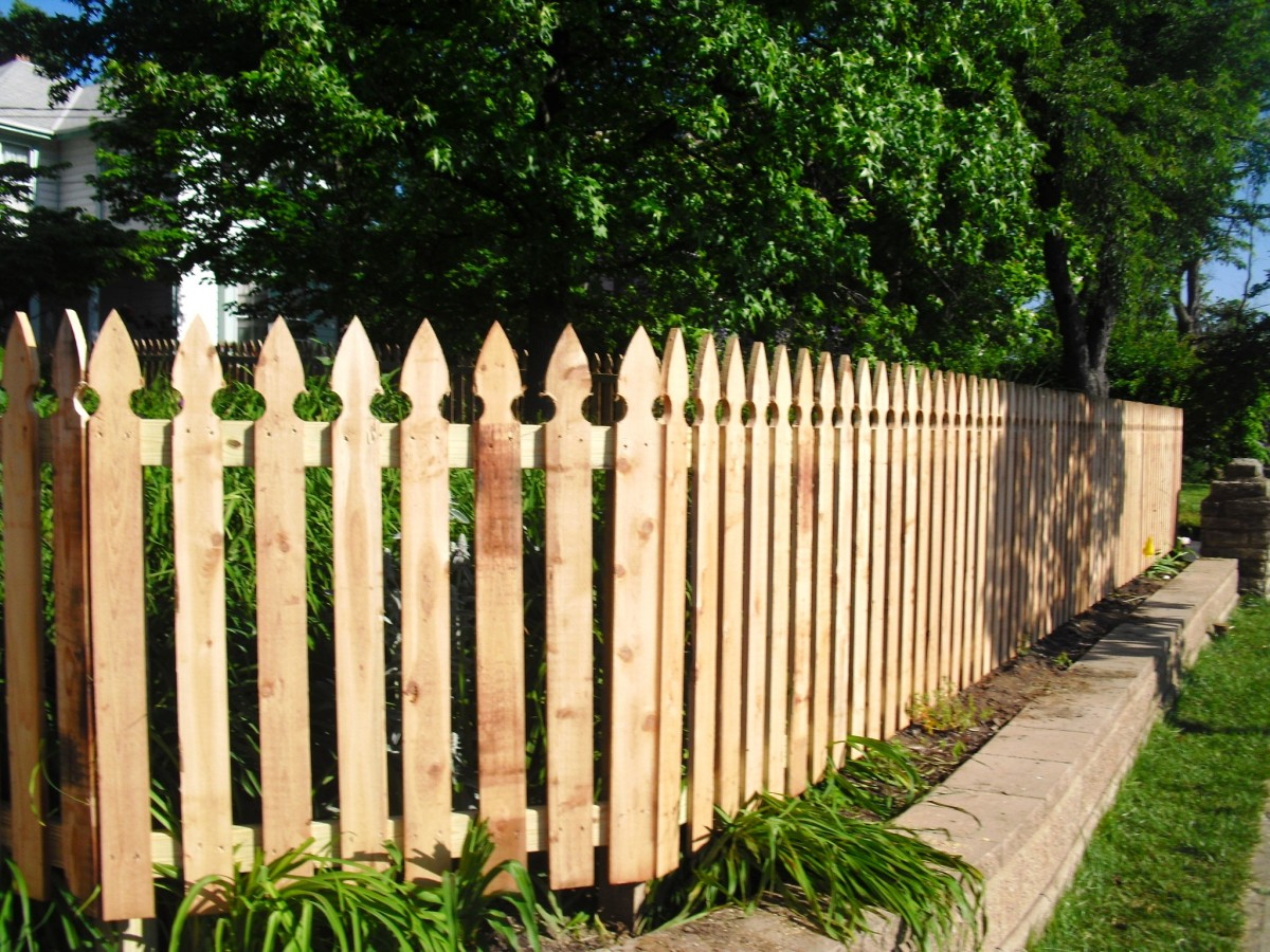 Stunning Gothic Wood Fence Panels inside size 1200 X 900