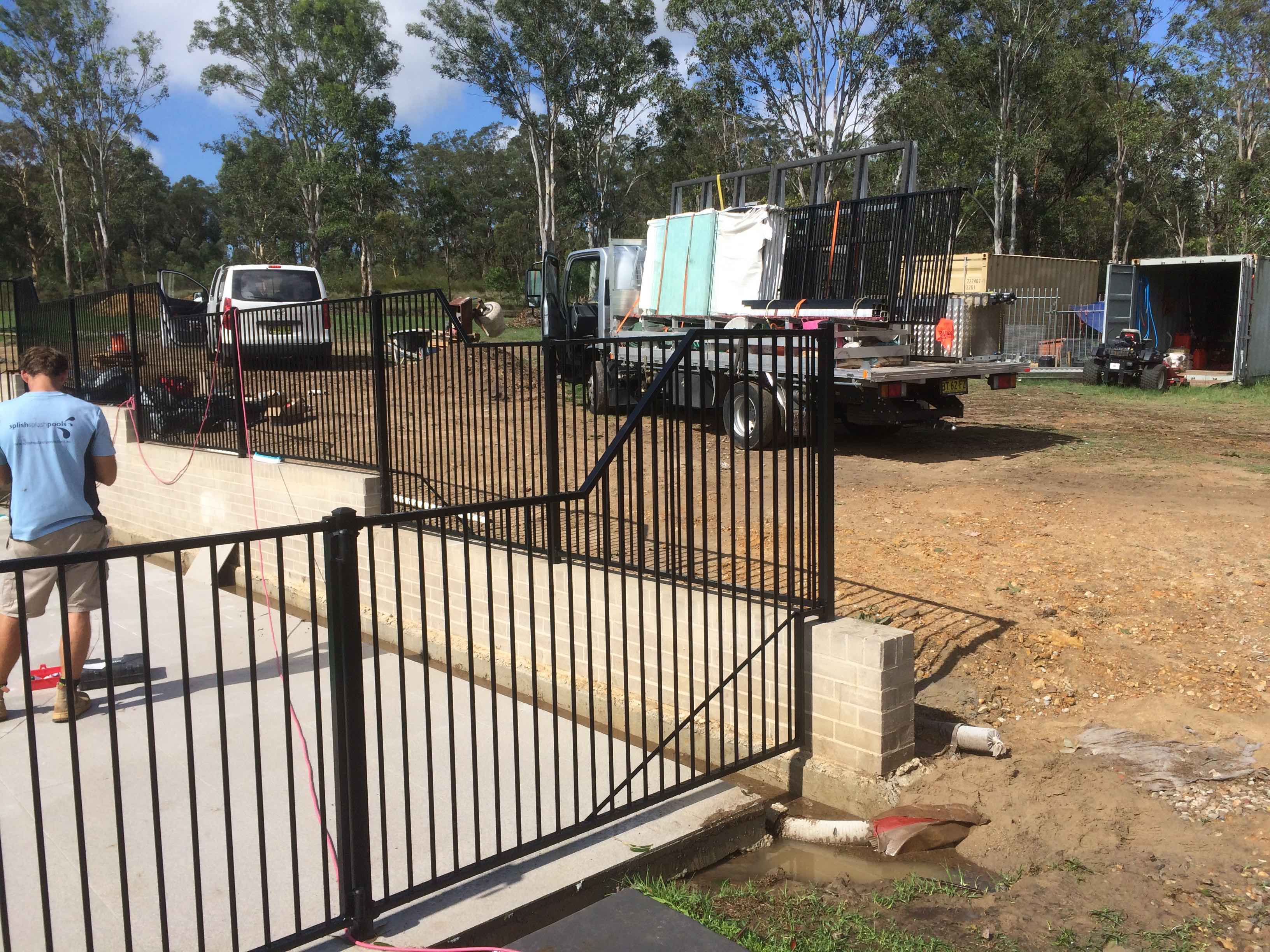 Sydwest Fencing Custom Flat Top Pool Fence Panels Or Raked Panels pertaining to dimensions 3264 X 2448