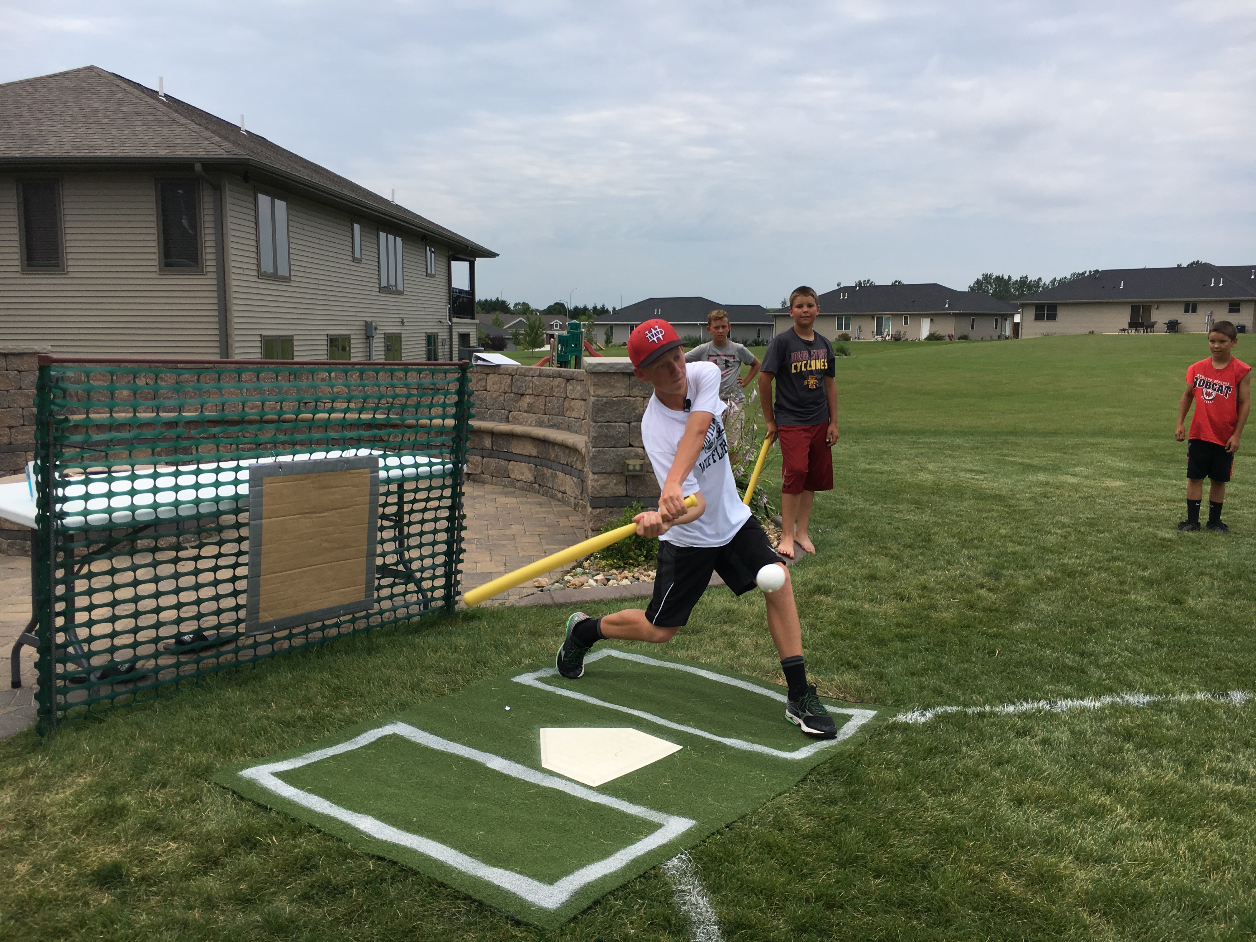 Teen Turns Familys Backyard Into A Wiffle Ball League intended for size 4032 X 3024