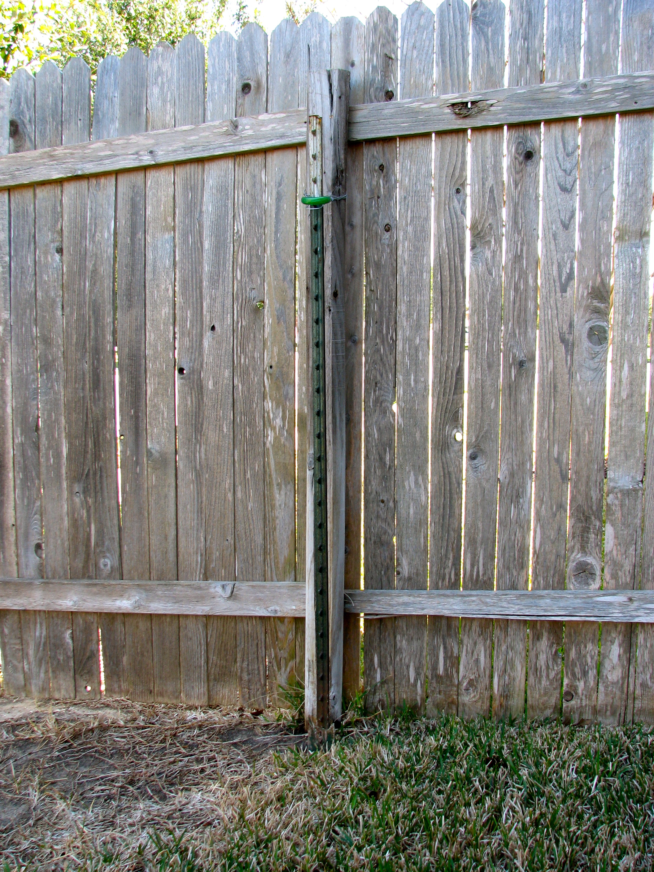 Temporary Fixes For A Broken Fence Post On Your Privacy Fence regarding dimensions 2112 X 2816