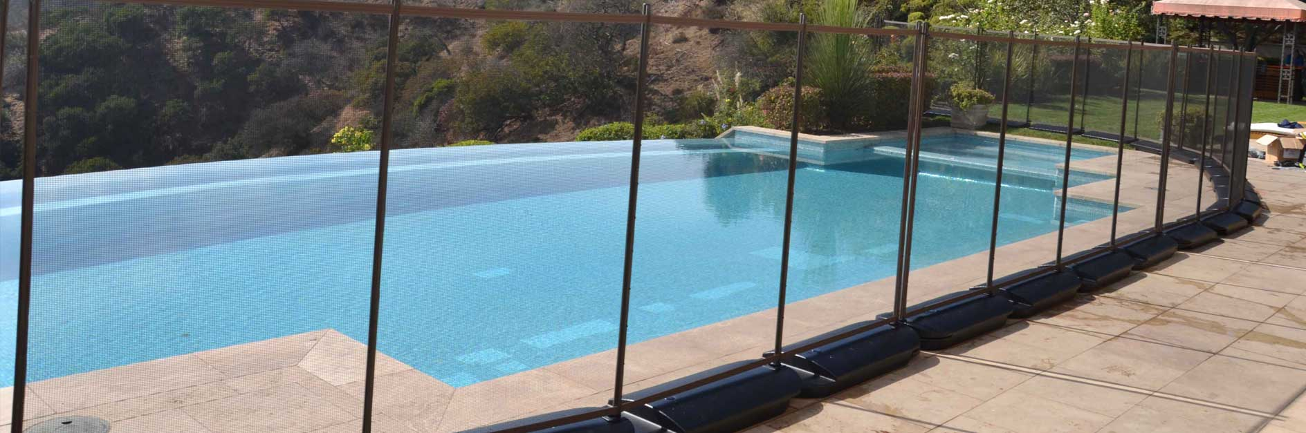 Temporary Pool Fencing No Holes Pool Fence with size 1888 X 627