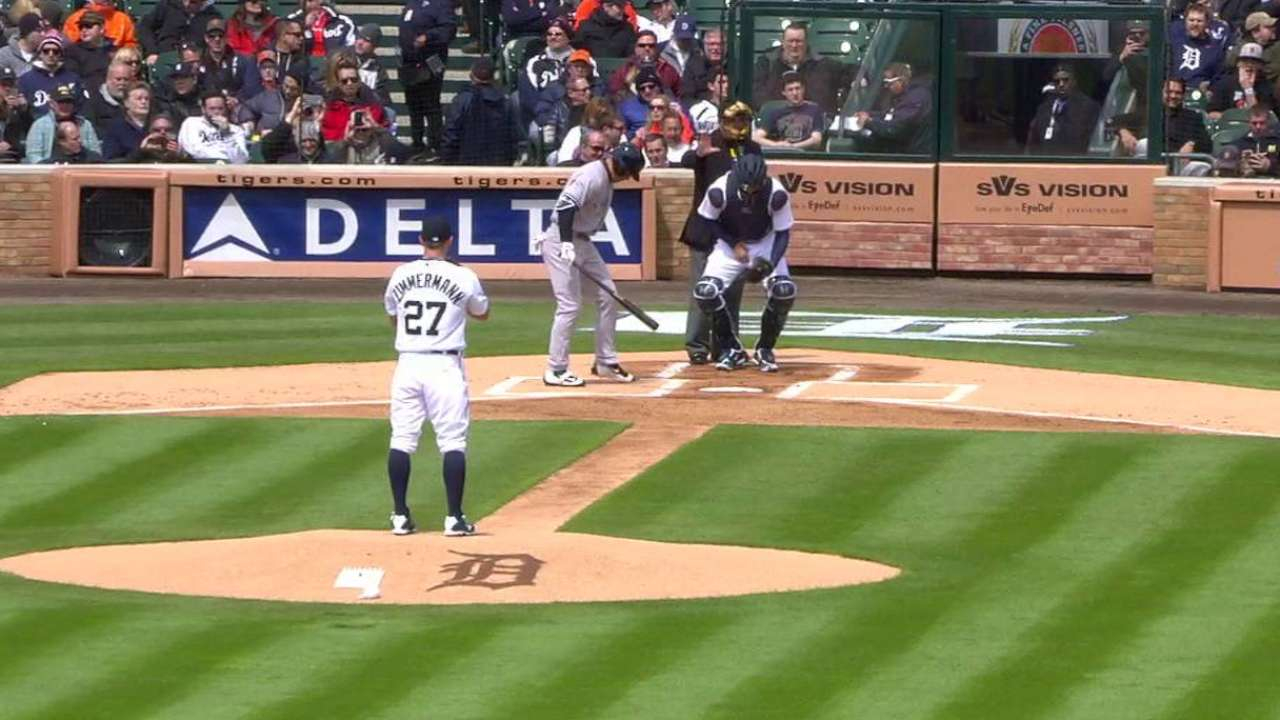 Tigers Display New Brick Wall Behind Plate Mlb pertaining to dimensions 1280 X 720