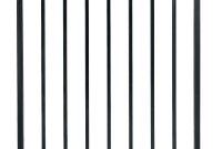 Us Door Fence Pro Series 3 Ft X 26 Ft Black Steel Fence Gate throughout measurements 1000 X 1000
