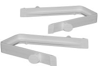 Veranda 3 34 In X 5 In X 3 13 In Vinyl Fence Rail Clips 2 Pack for sizing 1000 X 1000