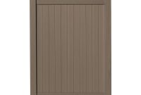 Veranda 4 Ft W X 6 Ft H Cedar Grove Chestnut Brown Vinyl Privacy in proportions 1000 X 1000