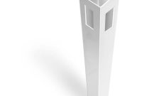 Veranda 5 In X 5 In X 9 Ft White Vinyl Corner Fence Post 73011311 with regard to dimensions 1000 X 1000