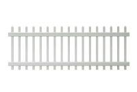 Veranda Chelsea 3 Ft H X 8 Ft W White Vinyl Spaced Picket Fence regarding size 1000 X 1000