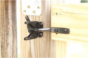 Vinyl Fence Door Locks Fences Design inside proportions 4272 X 2848